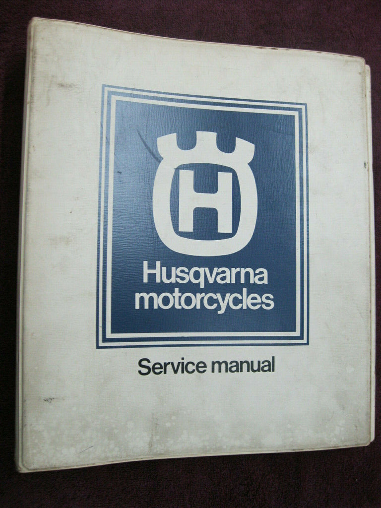 HUSQVARNA SERVICE BULLETIN MANUAL Nearly 100 Pages USED Excellent HVA
