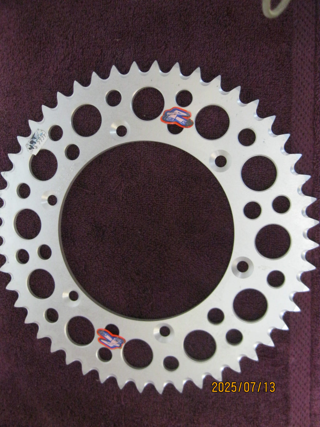 Husqvarna, Gas-Gas, Beta 49 TOOTH RENTHAL ALUMINUM REAR SPROCKET NOS