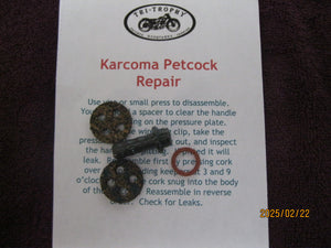 Karcoma Petcock Rebuild Kit # TT10021 NEW w/o Tool, Sold Separately