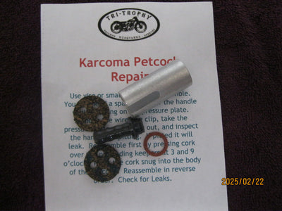 Karcoma Petcock Rebuild Kit # TT10021 NEW WITH TOOL