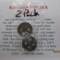 Karcoma Petcock Rebuild CORK GASKET DISK Replaces Vintage Paper/Rubber
