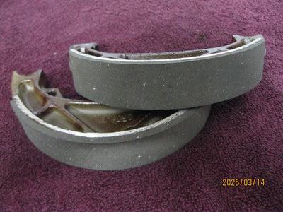 Husqvarna RELINED LELEU Brake Shoes 151619301 is 1 Inch is 25mm Wide