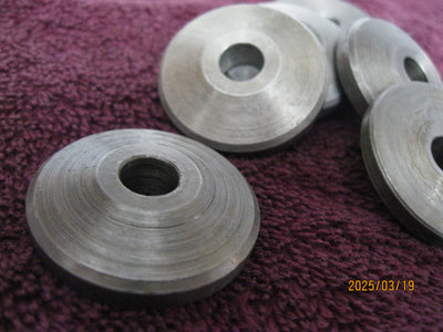 Fork Dampening Spindle SUPPORT WASHER is STEEL 15-12-160-01 NOS