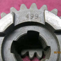 Replace 5th/6th 405 Gear with 16-12-499-01 plus 5th and 6th A/S NOS