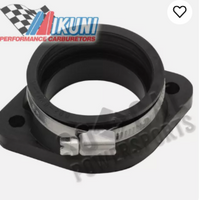 HUSKY 38mm ORIGINAL MIKUNI CARB ADAPTER  250 390 430 NEW 16-13-533-01