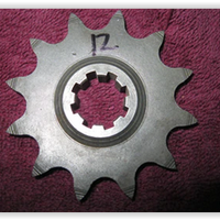 1974-1979 Husqvarna 12T COUNTER SHAFT SPROCKET 12 Tooth, 8 Spline Replaces 16-12-471-03