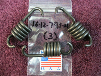 Springs 500 AE Auto 1983-84 Husqvarna Clutch Spring Set of 3 NEW 16-12-793-01