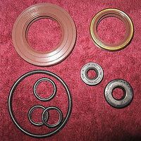 1985-1988 Husqvarna 250 400 430 500 Engine Seal Set w/ VITON Mains, Waterpump, Other Seals