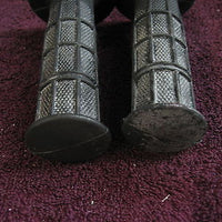 76-88 Husqvarna MAGURA 7/8" Grips Throttle & Clutch Waffle Pattern ORIG NEW