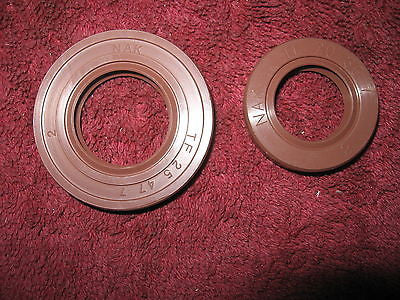 1972 to 1988 Husqvarna 125 & 175 VITON Crankshaft Seal Set EXCEPT 1975-76 175