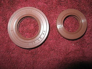 1972 to 1988 Husqvarna 125 & 175 VITON Crankshaft Seal Set EXCEPT 1975-76 175