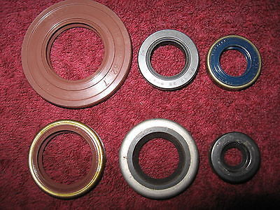 1974 & Later 450 460 Husqvarna Engine Seal Set w/ Viton Mains and Other Seals