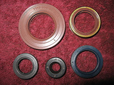 1978-1979 Husqvarna 250 360 390 Engine Seal Set VITON MAINS & Other Seals