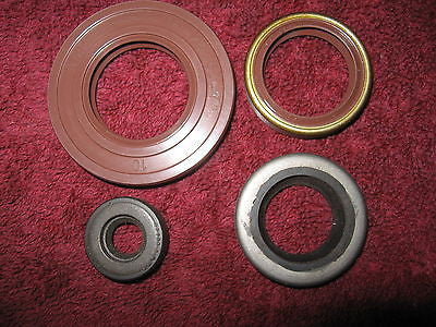 1969-1971 Husqvarna Engine Seal Set VITON Mains plus Clutch & Sprocket Shaft Seals