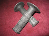 76-88 Husqvarna MAGURA 7/8" Grips Throttle & Clutch Waffle Pattern ORIG NEW