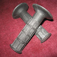 76-88 Husqvarna MAGURA 7/8" Grips Throttle & Clutch Waffle Pattern ORIG NEW