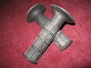76-88 Husqvarna MAGURA 7/8" Grips Throttle & Clutch Waffle Pattern ORIG NEW