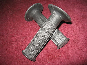 76-88 Husqvarna MAGURA 7/8" Grips Throttle & Clutch Waffle Pattern ORIG NEW
