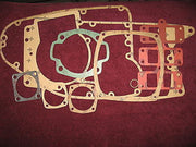 Husqvarna 1972 to 1975 400 CR WR OVERHAUL GASKET SET "MJ" and "MK" 16-19-570-01