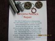 Karcoma Petcock Rebuild CORK GASKET DISK Replaces Vintage Paper/Rubber