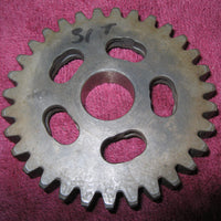 1972-1975 Husqvarna 125CR Gear 31 teeth 1st on L/S 13mm Thick Flat Back 16-12-406-01 NOS