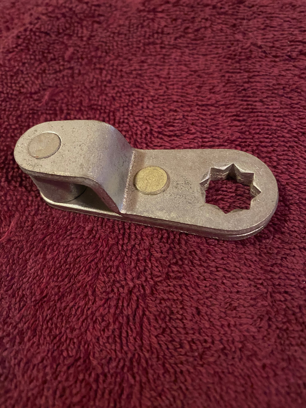 Husqvarna Leleu Rear Rear Brake Arm, Star End 15-16-634-01 NOS