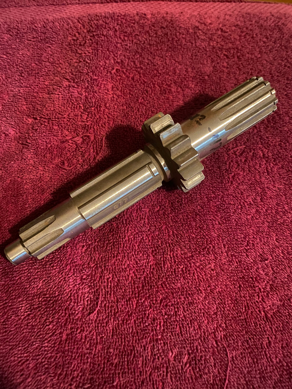 1975-1982 Husqvarna Main Clutch Shaft 15 Teeth 6 Spd 16-12-477-01 NOS