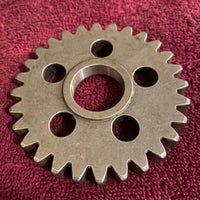 1975-1979 Husqvarna 2nd Gear on L/S 28 teeth Flat Back 16-12-597-01 NOS