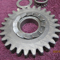 1979-1982 Husqvarna Auto 390 420 Kickstart Gear w/Bearing + Spacer USED VG 16-12-628-01