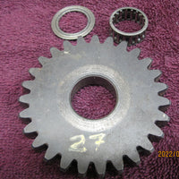 1979-1982 Husqvarna Auto 390 420 Kickstart Gear w/Bearing + Spacer USED VG 16-12-628-01