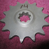 1974-1979 Husqvarna NOS 14T COUNTER SHAFT SPROCKET 14 Tooth, 8 Spline 16-12-471-05 OEM