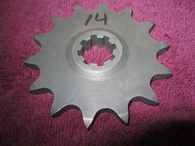 1974-1979 Husqvarna NOS 14T COUNTER SHAFT SPROCKET 14 Tooth, 8 Spline 16-12-471-05 OEM