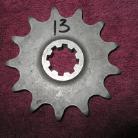 1974-1979 Husqvarna 13T COUNTER SHAFT SPROCKET 13 Tooth, 8 Spline 16-12-471-04