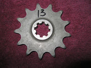 1974-1979 Husqvarna 13T COUNTER SHAFT SPROCKET 13 Tooth, 8 Spline 16-12-471-04