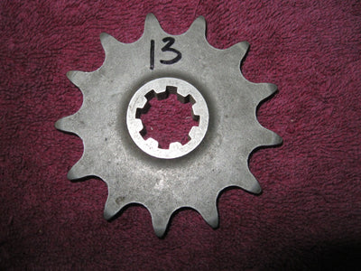 1974-1979 Husqvarna 13T COUNTER SHAFT SPROCKET 13 Tooth, 8 Spline 16-12-471-04