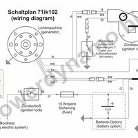 PowerDynamo Ignition by VAPE Replaces 1981 to 1988 Husqvarna Motoplat and SEM 130mm Base 13mm Crankshaft End 7008