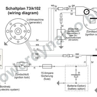 PowerDynamo Ignition by VAPE Replaces Husqvarna 1969 to 1971 Femsa 115mm Base 20mm Shaft 7318
