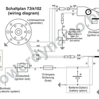 PowerDynamo Ignition by VAPE Replaces Husqvarna 1972 to 1981 Motoplat 110mm Base 13mm Crankshaft End 7285