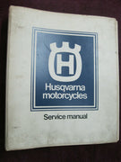 HUSQVARNA SERVICE BULLETIN MANUAL Nearly 100 Pages USED Excellent